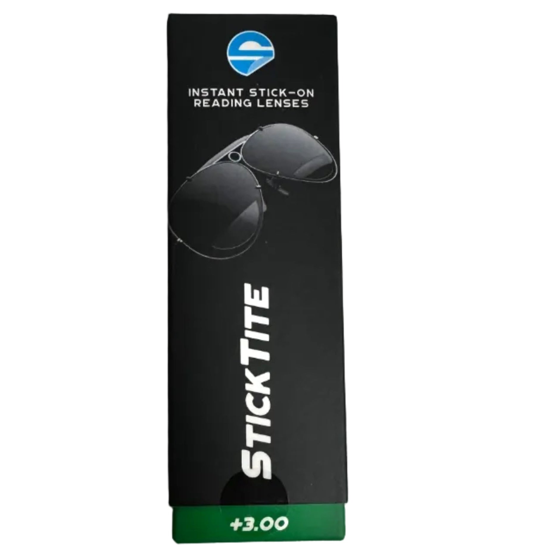 StickTite instant Stick-on Reading Lenses +3.00 Australia, New Zealand