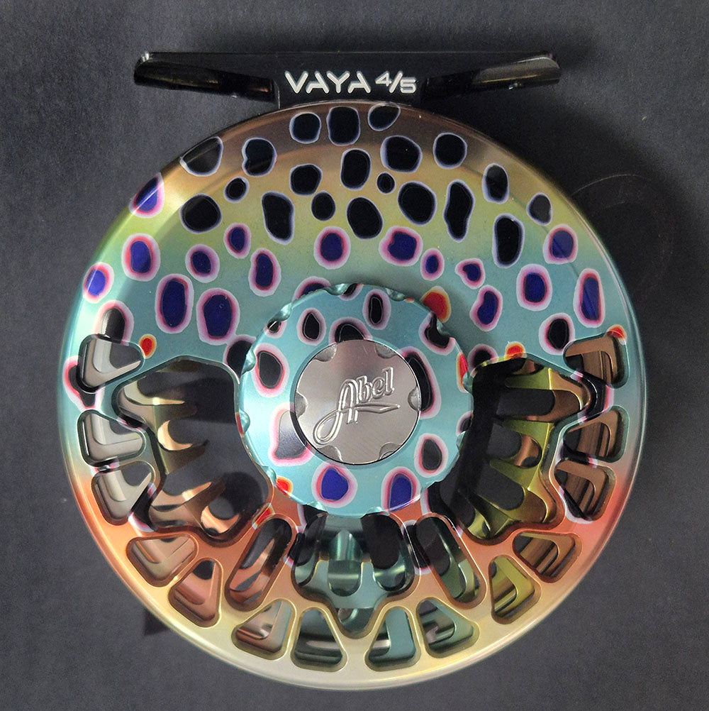Abel Vaya Native Brown Trout fly reel Australia NZ