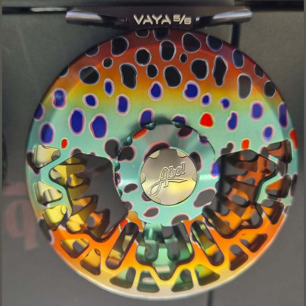 Abel Vaya Native Brown Trout fly reel Australia NZ