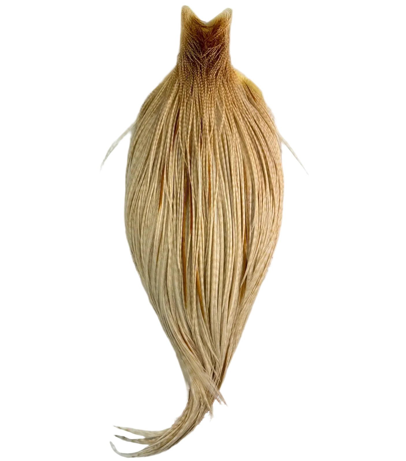 Whiting Dry Fly cape Hackle - Pro Grade Barred Medium Ginger