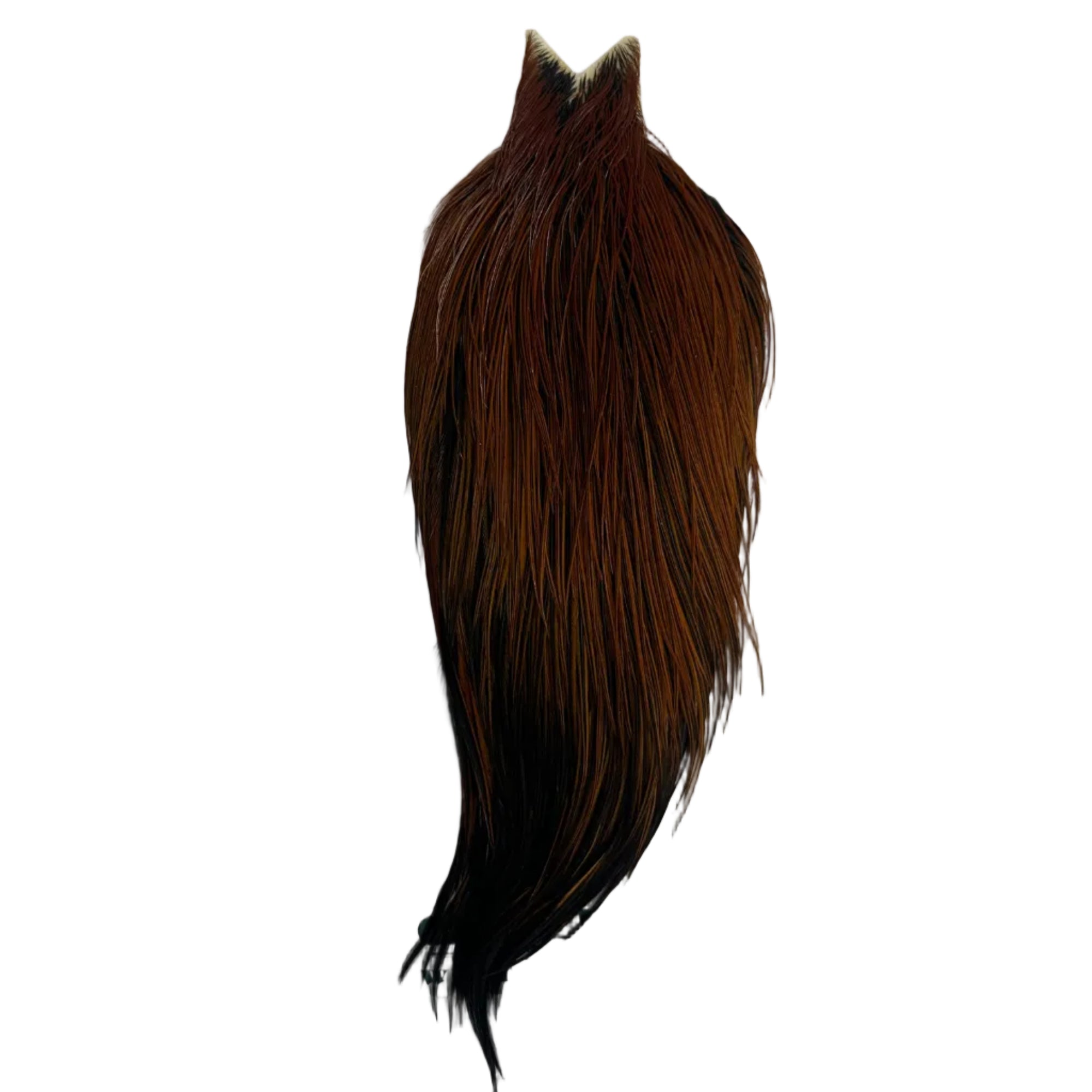 Whiting Hebert Miner Dry Fly Cape - Bronze Grade Medium Brown, NZ Australia