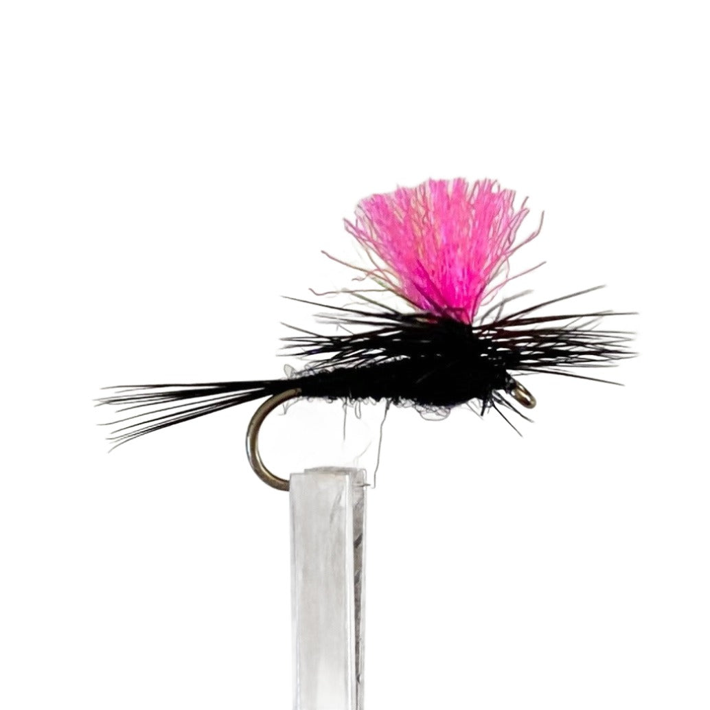Fly Fishing Dry Fly Australia New Zealand Best Fly Pattern Black Spinner High Vis Barbless