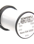 100D White Nano Silk Professional Fly Tying Thread - SEMPERFLI, Fly Fishing, Australia, NZ