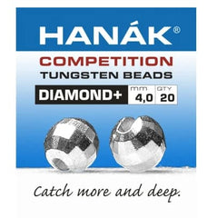 Hanak Tungsten Beads Diamond+