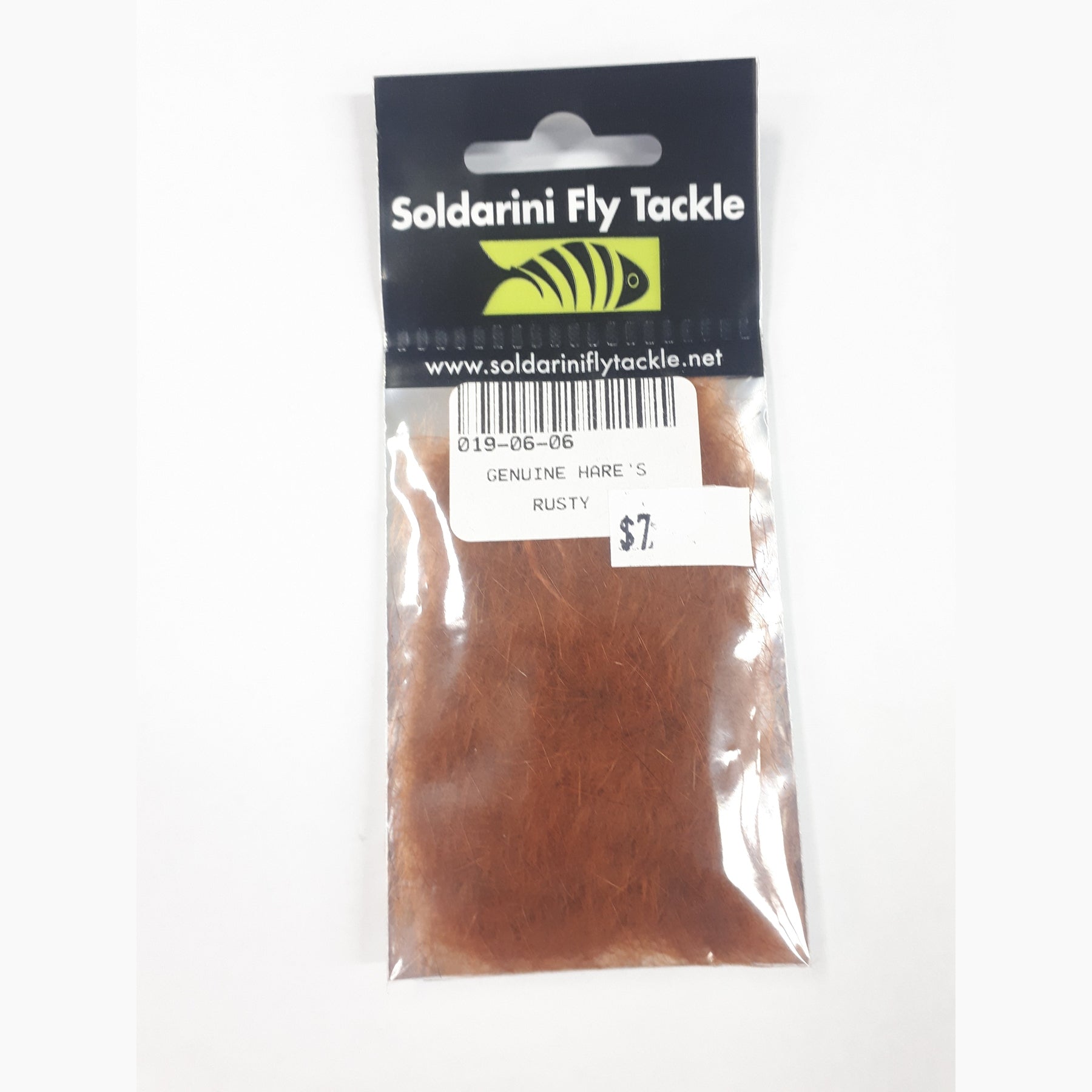 Genuine Hare's Dubbing Rusty, Soldarini, Tasmania, Australia