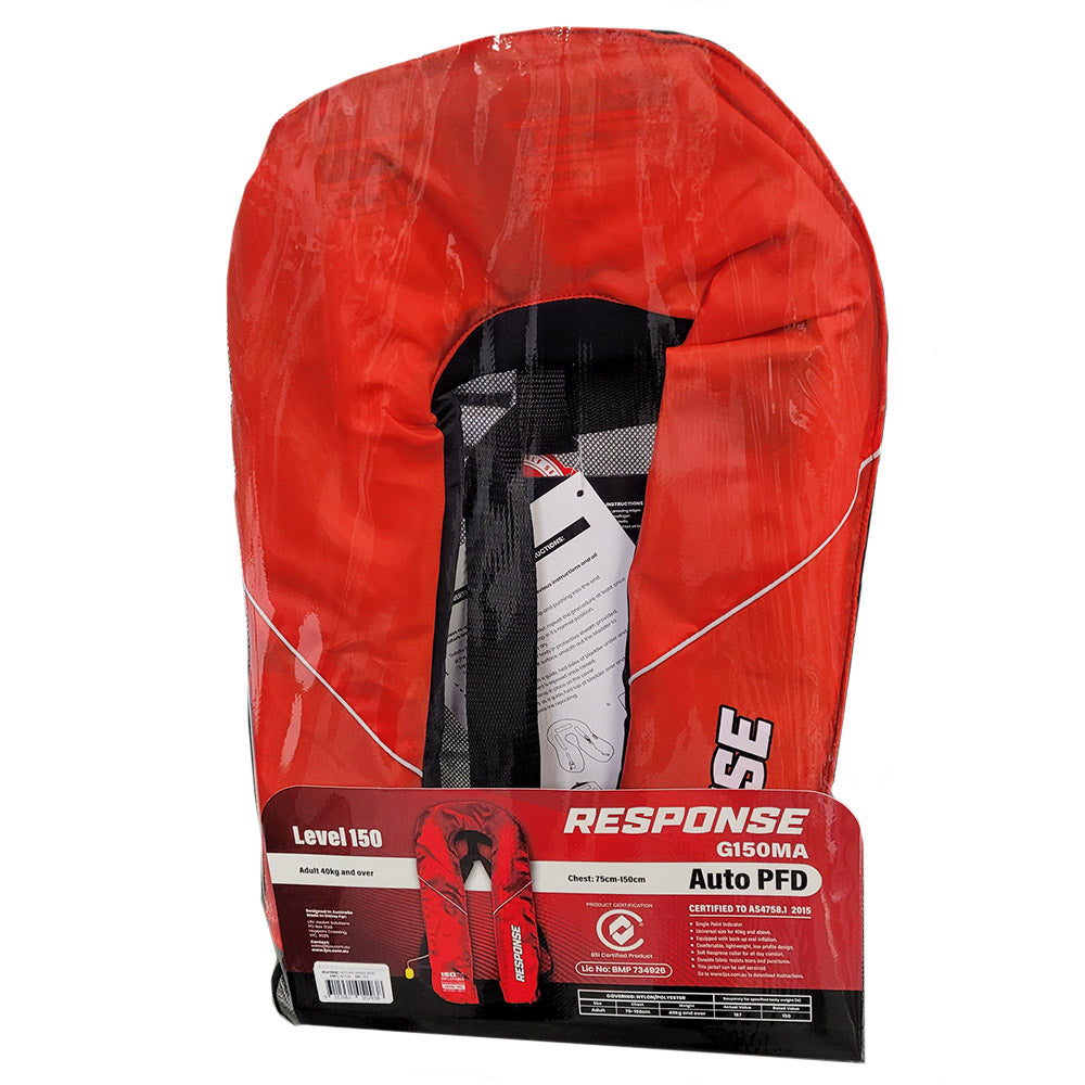 Response PFD Auto Level 150 Life Jacket Australia