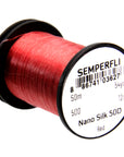 50D Red Nano Silk Professional Fly Tying Thread - SEMPERFLI, Fly Fishing Australia, NZ