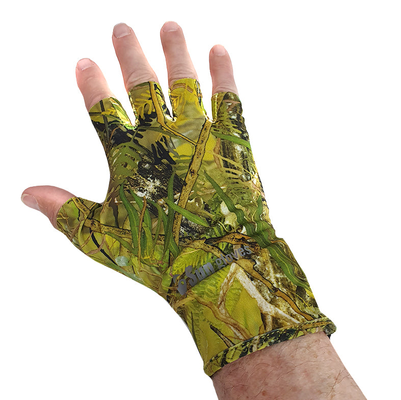 Sun Gloves Camo Australia