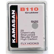 Kamasan B110 Grubber Fly Hooks Tasmania Australia