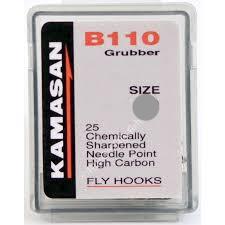 Kamasan B110 Grubber Fly Hooks Tasmania Australia