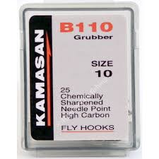 Kamasan B110 Grubber Fly Hooks Tasmania Australia