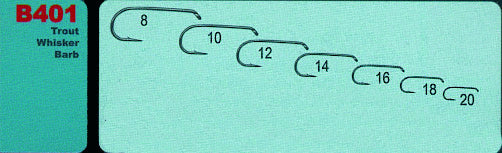 Kamasan B401 Trout Whisker Barb Fly Hooks Tasmania Australia