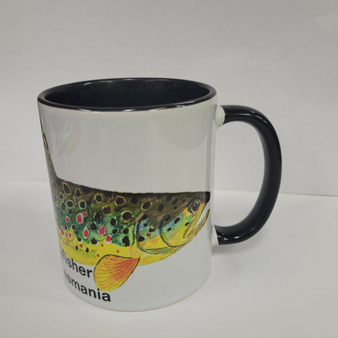 EssentialFlyfisher Brown Trout Mug - Zazzle, Australia, NZ.