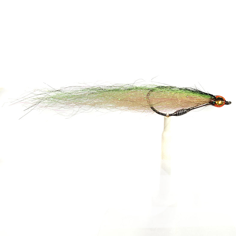 Bendback bream fly tasmania chartruese pink