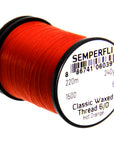 Classic Waxed Thread Hot Orange - Semperfli, Australia, NZ