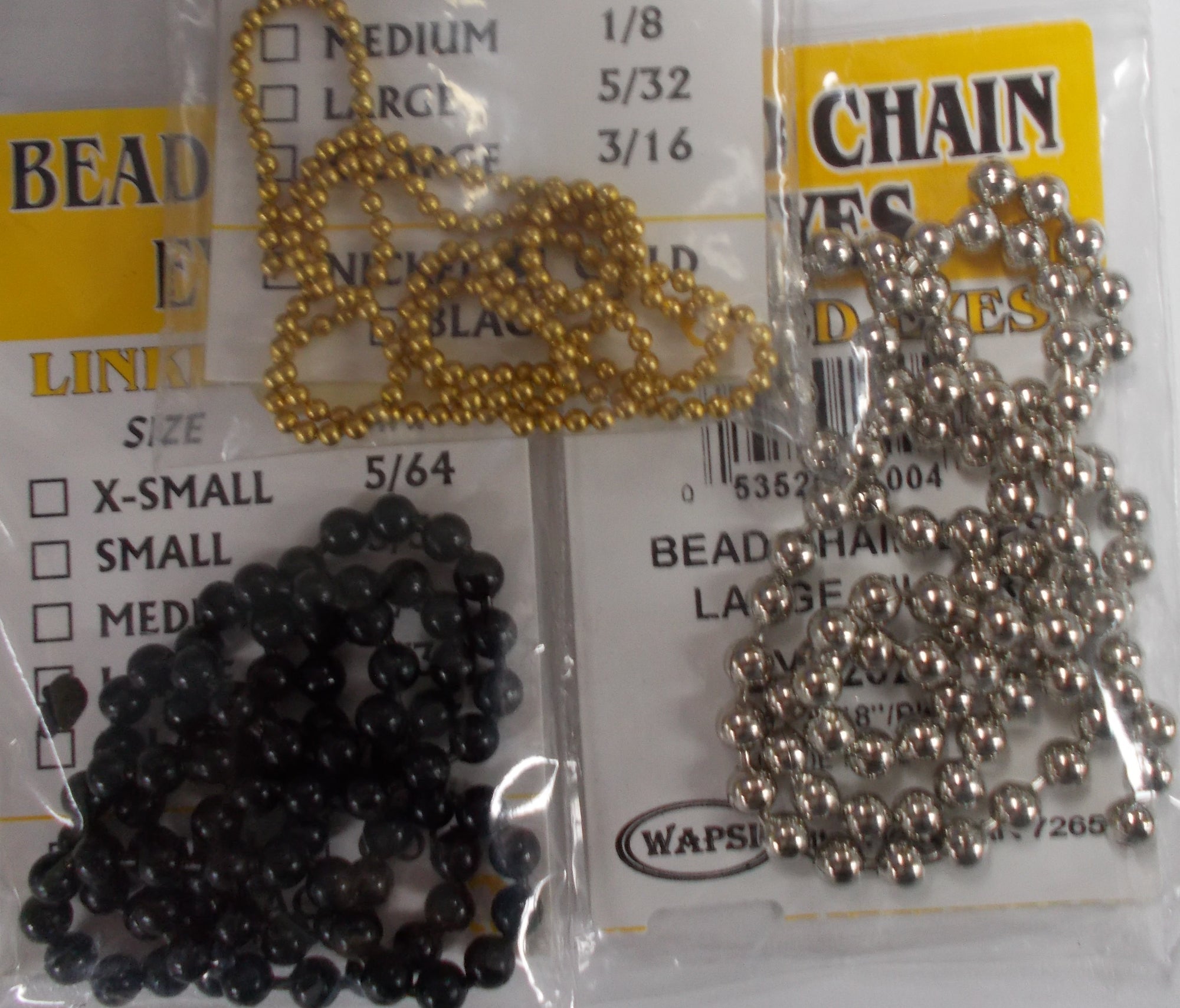 Bead Chain Eyes Wapsi Australia