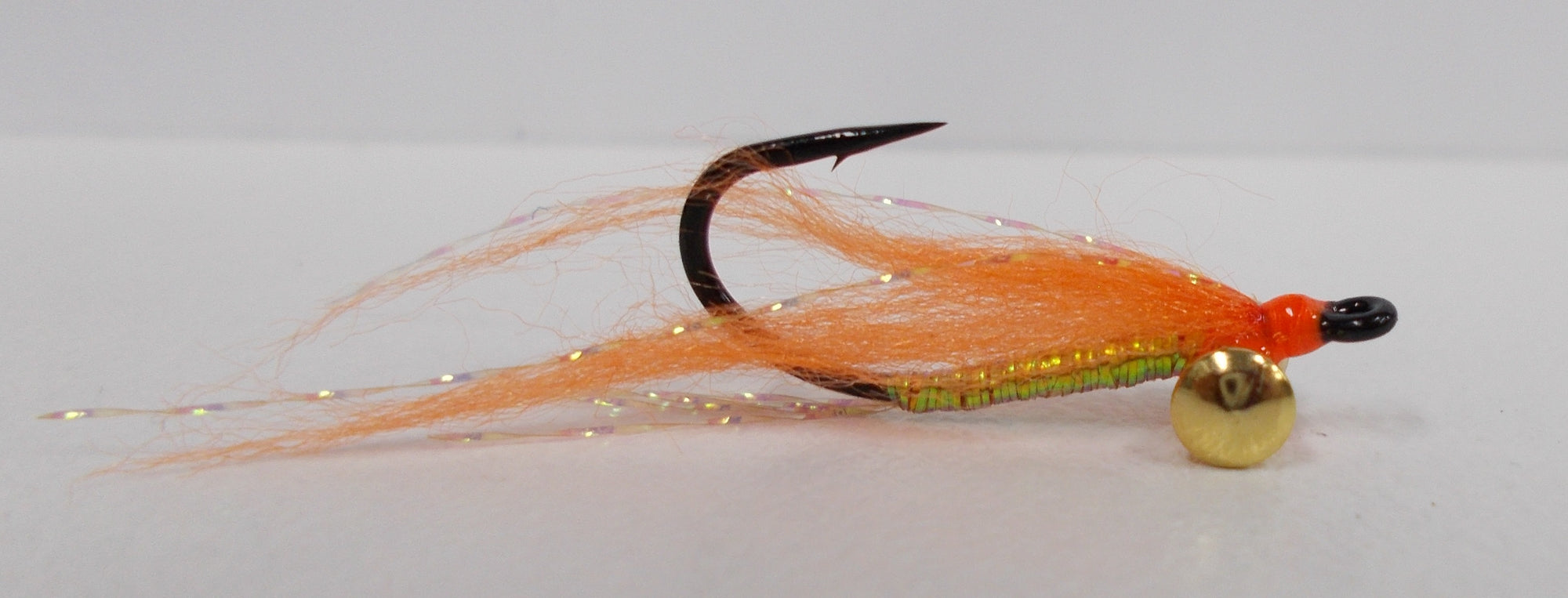 Orange Crazy Charlie Bonefish/Triggerfish/Christmas Island Flies Australia
