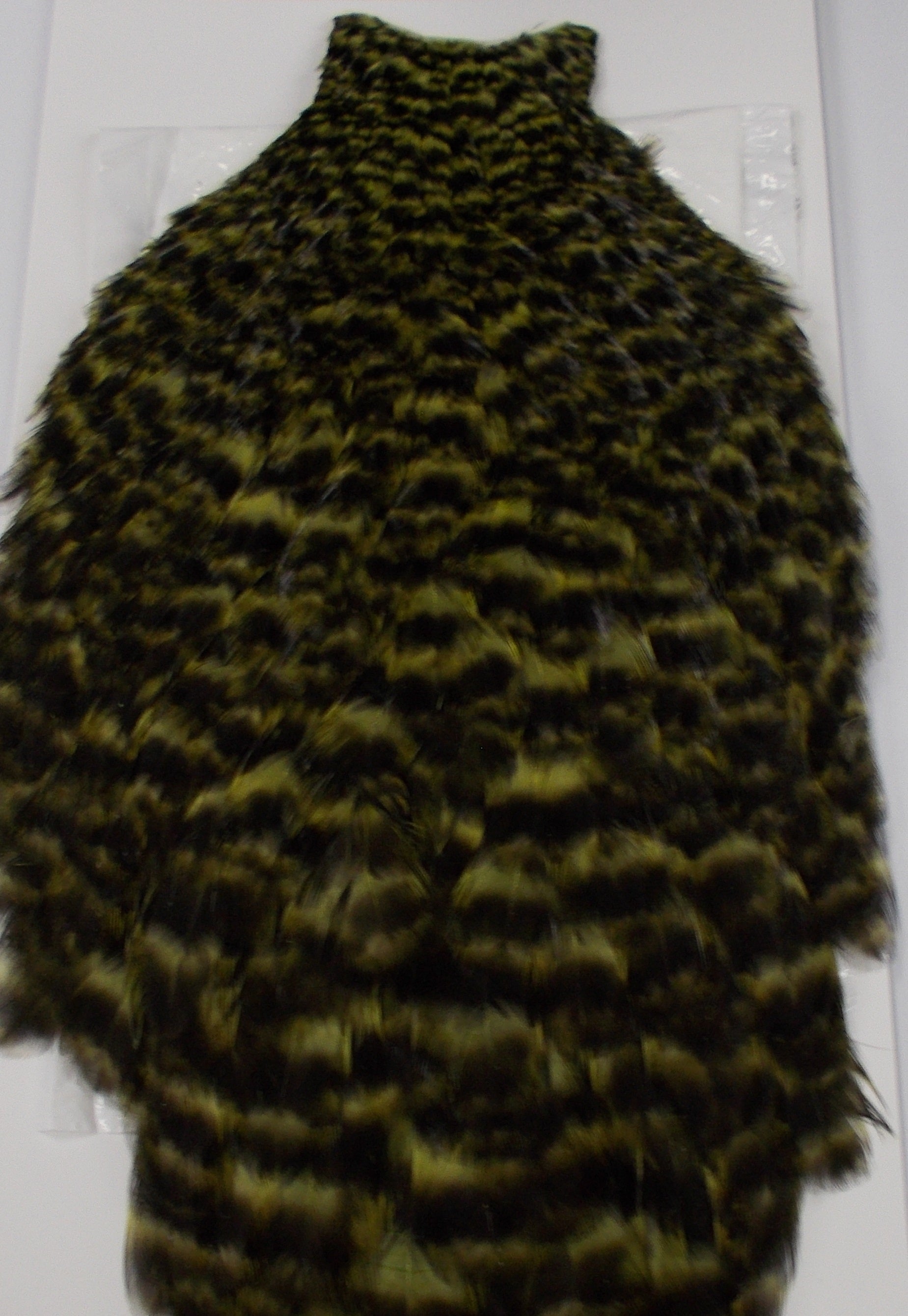 Whiting American Hen Hackle Cape Grizzly Olive Australia 