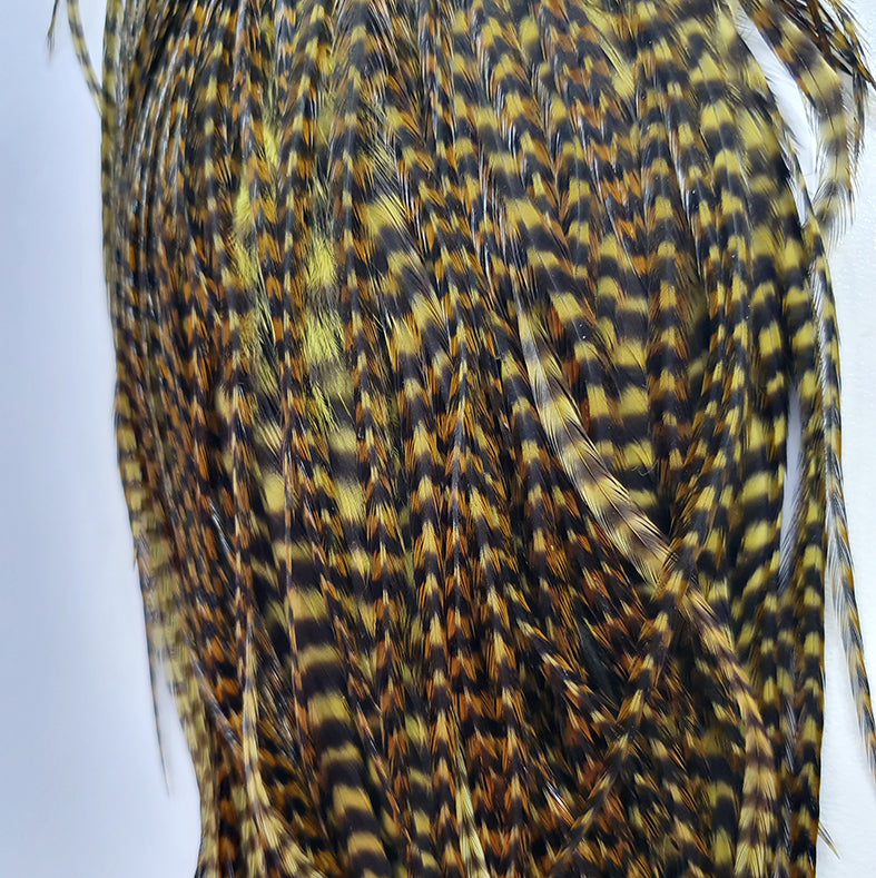 Whiting Half Rooster Saddle Grizzly Olive - Australia