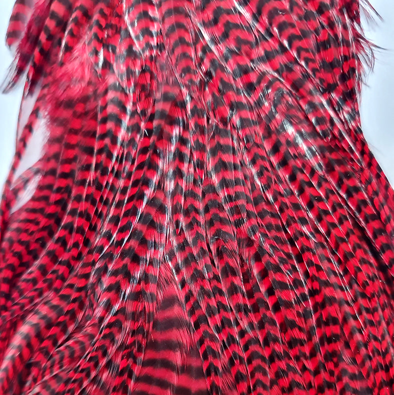 Whiting Half Rooster Saddle Grizzly Red - Australia