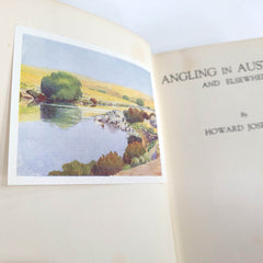 Angling in Australia and Elsewhere Howard Joseland 1921 Original