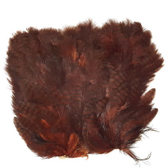 Marabou skin with soft hackle Brown Australia