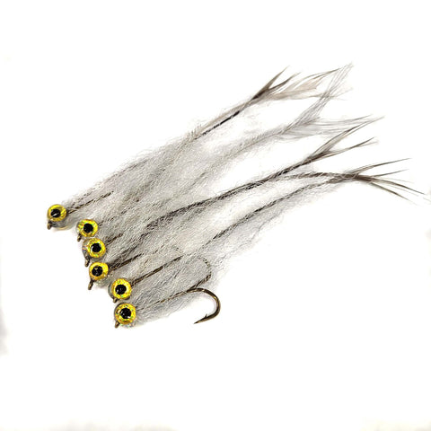 Rene's Skeletal Smelt Grey - Manictackleproject, Flyfishing, Australia, New Zealand