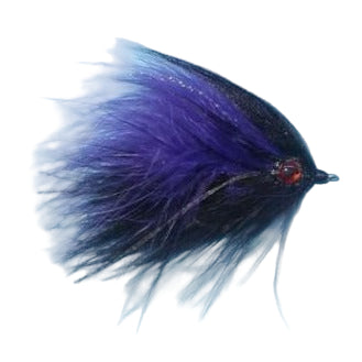 Murry Cod Marabou Deceiver Black Purple - Pisces Australia, NZ