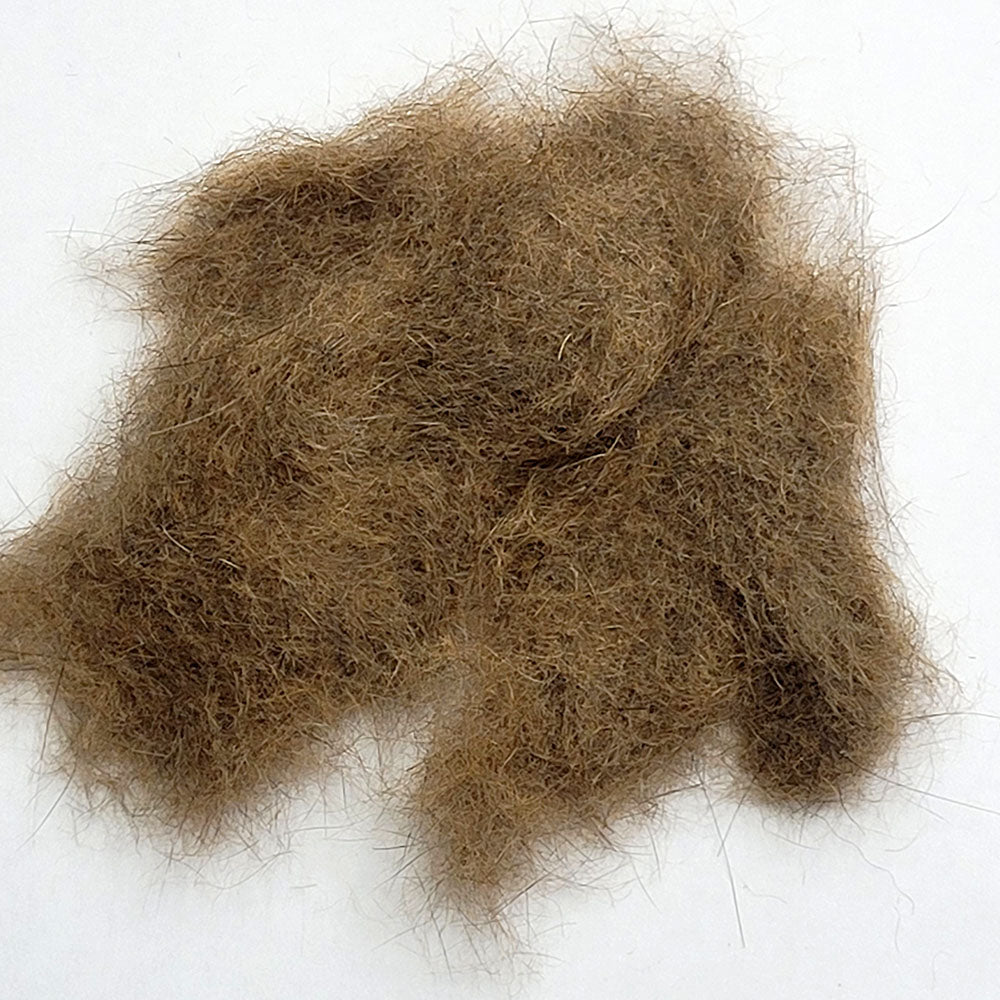 Natural possum fur with guard hairs Australia New Zealand 