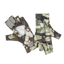 Simms Solarflex Sun Glove - Riparian Camo