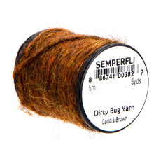 Dirty Bug Yarn Caddis Brown - SEMPERFLI, Australia, NZ