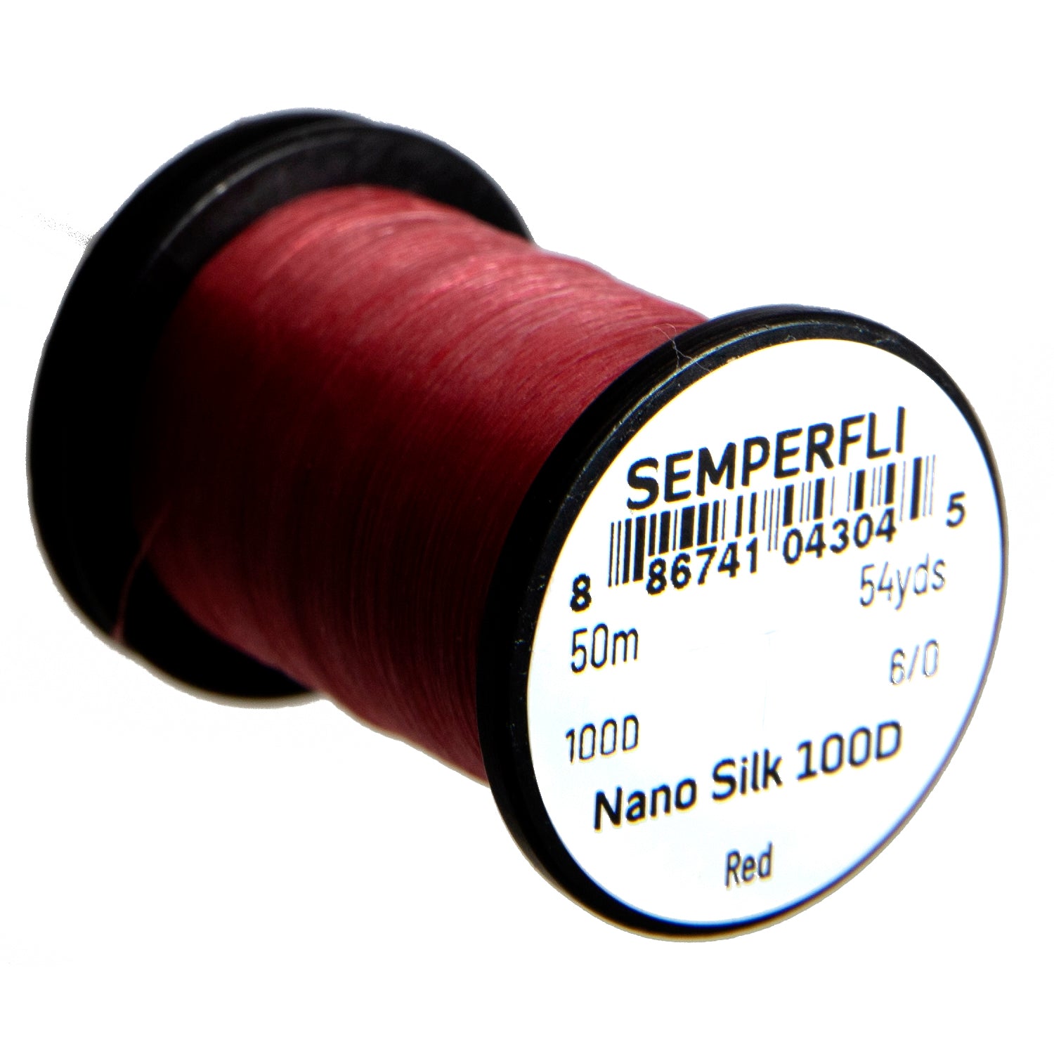 100D Red Nano Silk Professional Fly Tying Thread - SEMPERFLI, Fly Fishing, Australia, NZ