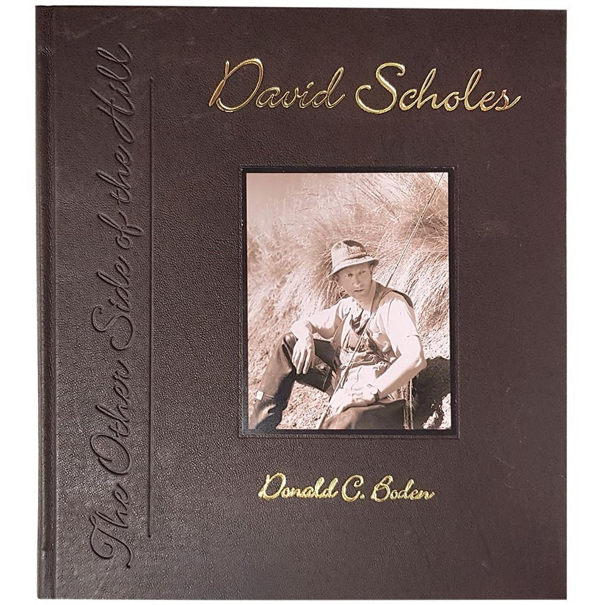 David Scholes biography - The Other Side of the Hill leather collectors edition Australia