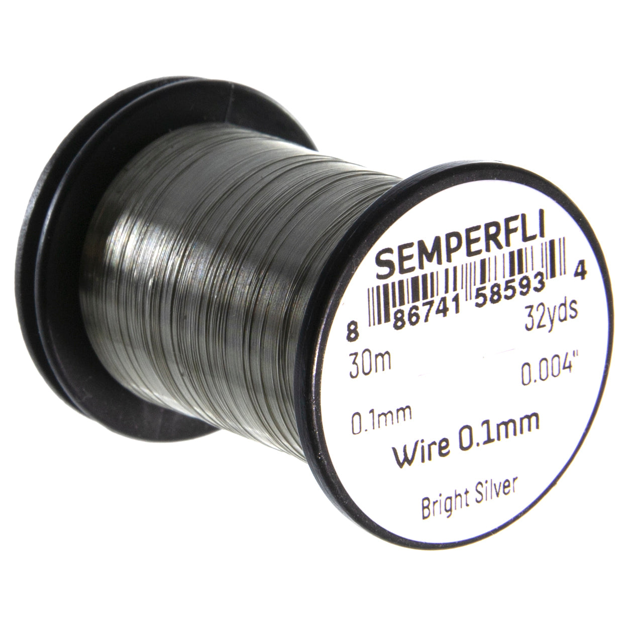 SEMPERFLI wire - Bright Silver, Fly Fishing Australia, NZ