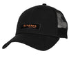 Simms Small Fit Fish it Well Trucker Cap - Black Fly Fishing, Australia, New Zealand