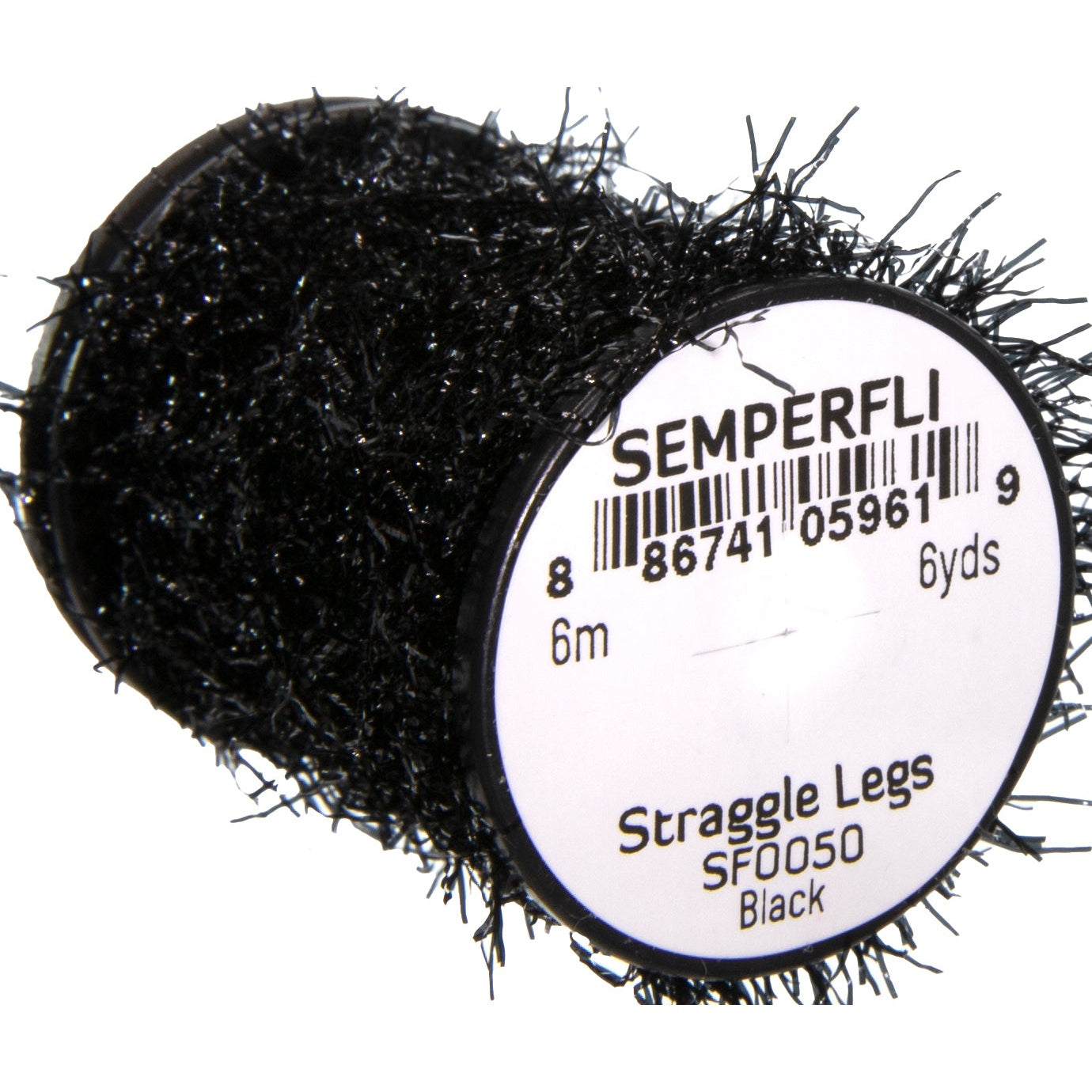 Straggle Legs Black - Semperfli, Australia, NZ