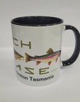 Trout Pattern Mugs
