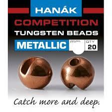 Hanak Competition Tungsten Bead Metallic Slotted Brown Tasmania Australia