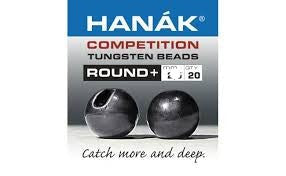 Hanak Competition Tungsten Bead Round Black Nickel Australia 