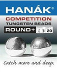 Hanak Competition Tungsten Bead Round Silver Australia