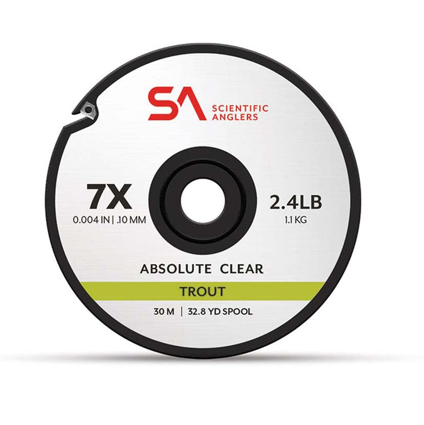 Scientific Anglers Absolute Trout Tippet Clear Australia New Zealand 