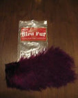 Whiting Bird Fur Mini Dyed Purple Australia 