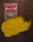 Whiting Bird Fur Mini Dyed Yellow Australia 