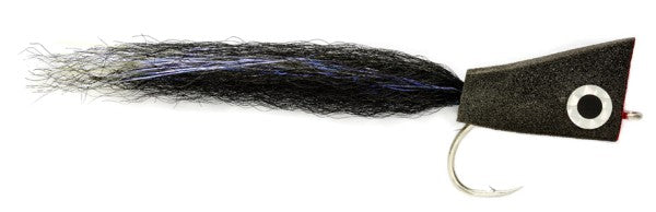 NYAP Popper Black #6/0, Fullingmill, Australia, Tasmania