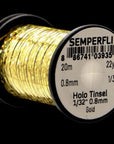 Holographic Tinsel Gold - Semperfli, Australia, NZ