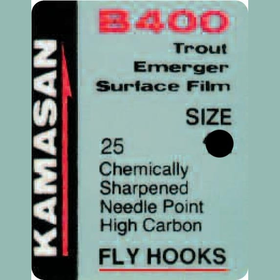 Kamasan B400 Trout Emerger Surface Film Fly Hooks Tasmania Australia