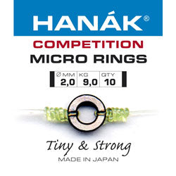 Hanak Competition Micro tippet Rings Australia