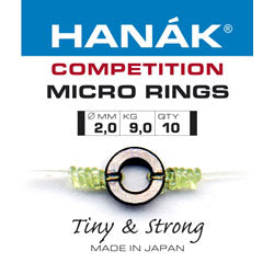 Hanak Competition Micro tippet Rings Australia