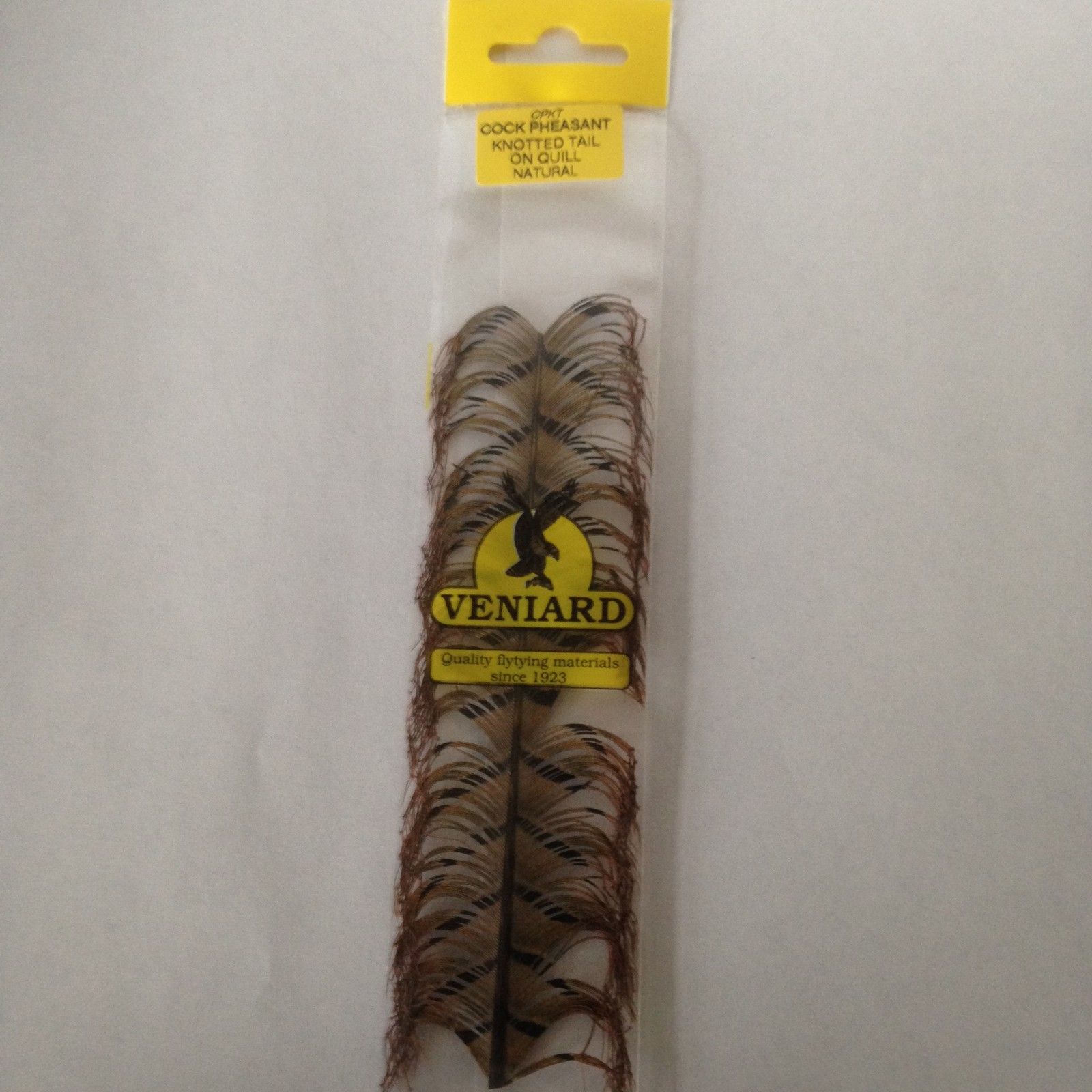 Cock Pheasant Knotted Tail on Quill - Veniard Australia