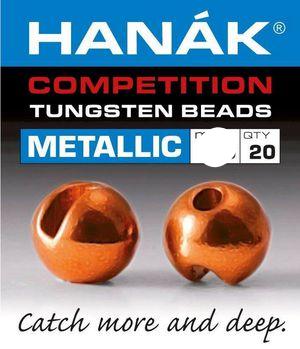 Hanak Competition Tungsten Bead Metallic Orange Australia